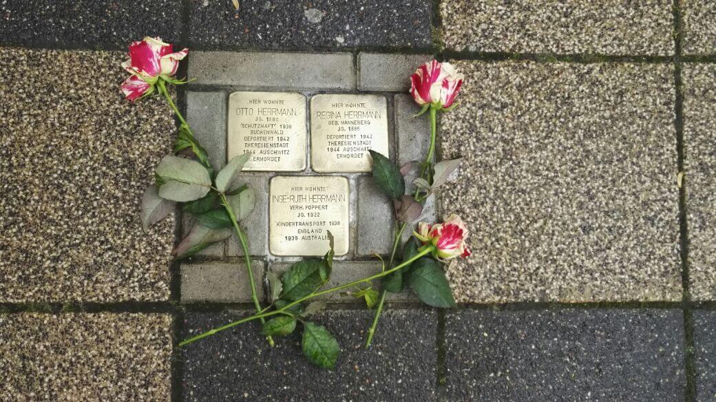 Stolpersteine putzen