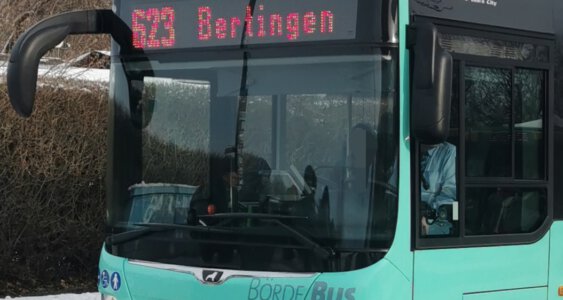 Busfahrplanänderung