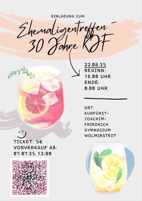 Einladung Ehemaligentreffen